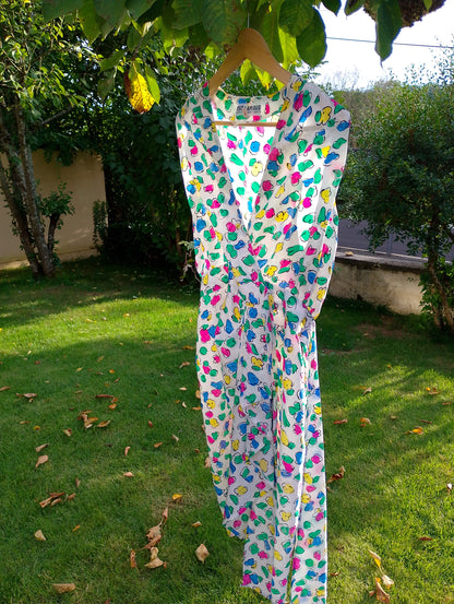 Robe multicolore Ted Lapidus Taille 38